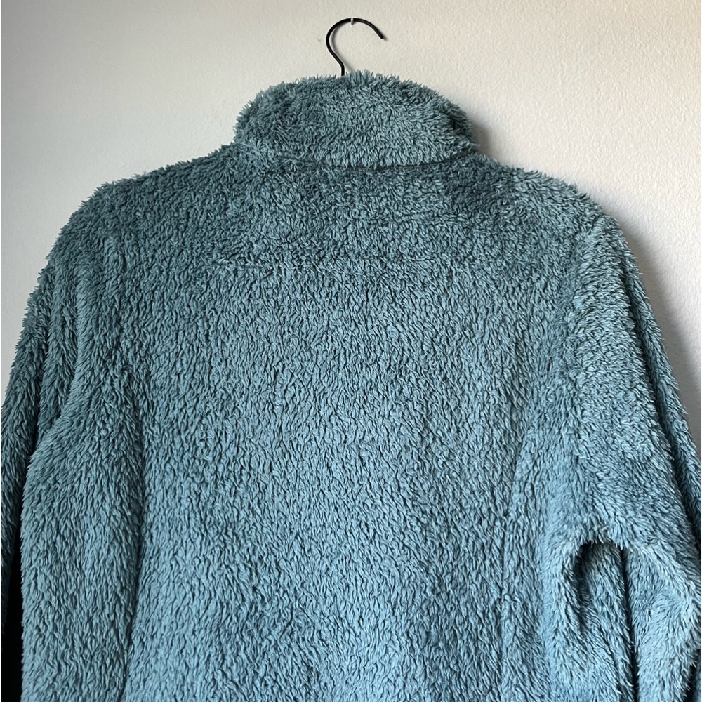 Patagonia medium light blue fleece quarter zip jacket - Picture 7 of 9